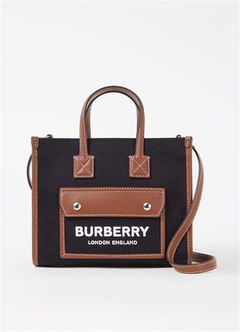 burberry handtas zwart